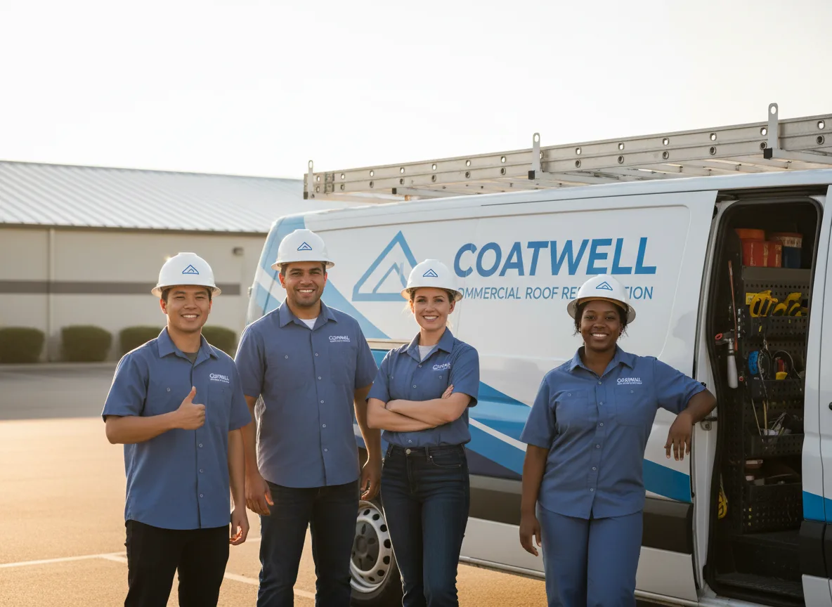 Commercial roof coating company in Okauchee, WI